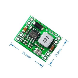 Понижающий DC/DC модуль вх:4,5-28v вых:0.8V-20v MP1584EN 2A(3A)