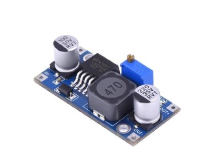 Понижающий DC/DC модуль вх:3.2-40V вых:1.25V-35v LM2596S 2A(3A)