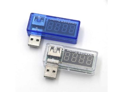 USB амперметр и вольтметр (Тестер зарядок) 3.5–7V / 0–3A