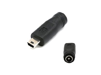 Переходник (гнездо)5.5x2.1 => (штекер)miniUSB