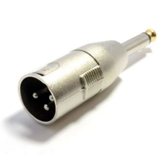 Переходник Jack mono 6.3(штекер) - CANON XLR(штекер) микрофонный