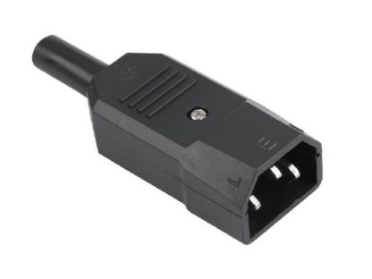 Разъем Сетевой (штекер) 3 PIN на кабель (47-003) AC-101/К2416 М