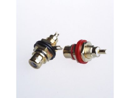 Терминал RCA металл Белый/Желтый/Зеленый/Красный/Синий/Черный