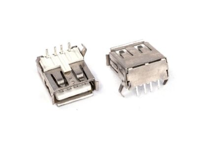 Терминал USB A(гнездо) (3113) (выводы вниз)