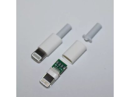 Разъем iPhone (штекер)  8pin на кабель (06-041)