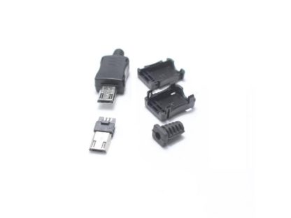 Разъем MicroUSB (штекер)  на кабель (06-040)