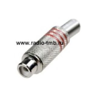 Разъем RCA (гнездо) металл