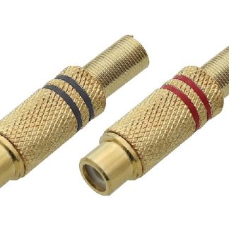 Разъем RCA (гнездо) Gold