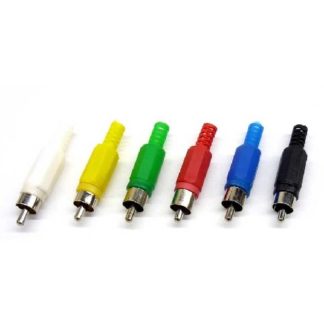 Разъем RCA (штекер) красный