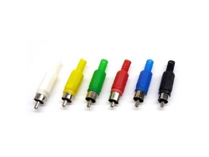Разъем RCA (штекер) красный