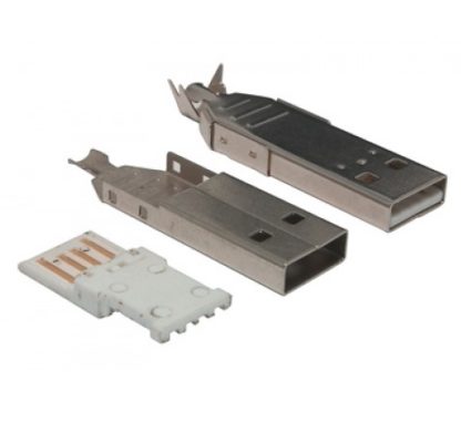 Разъем USB A(штекер) (3719) на кабель