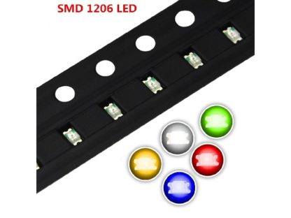 Светодиод SMD 1206 Зеленый