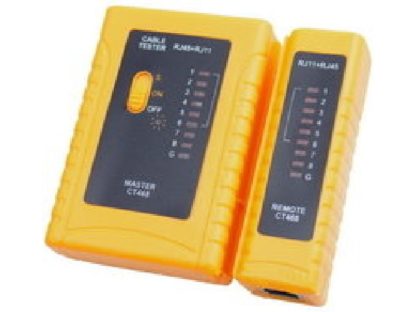 Портативный тестер LAN сетевого кабеля NSHL-468 (RJ45, RJ11)