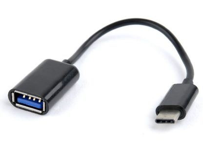 Переходник TYPE C(штекер) - USB 3.0(гнездо) гибкий с функцией OTG