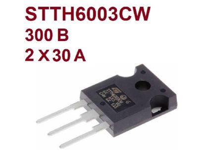 STTH6003CW Ultra fast 2x30A diod