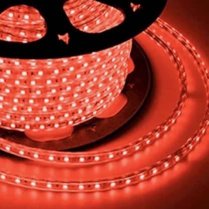 LED лента , боковой свет IP65 60Led/m Красная