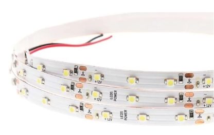 LED лента красная, IP65 силикон, 3528 60Led/m