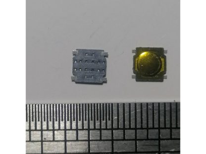 Кнопка тактовая размер 4,5х4,5х0,5