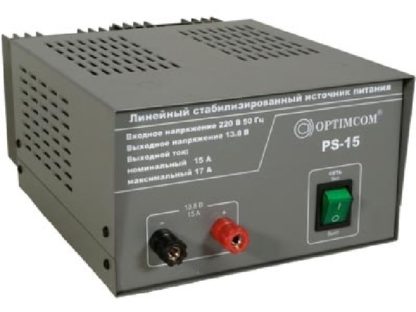 Линейный стабилизированный источник питания OPTICOM PS-15