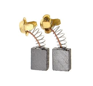 Щетки электроугольные 7mm x 13mm x 16mm (цена за пару)пружина,пятак-уши для Greapo 2000Wt
