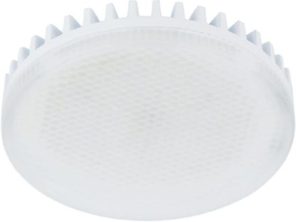 Ecola GX53 LED Premium 6,0W Tablet 220V 4200K матовое стекло (композит) 27x75