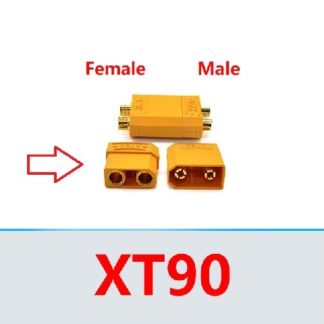 XT90 гнездо, Разъем питания 2pin на кабель
