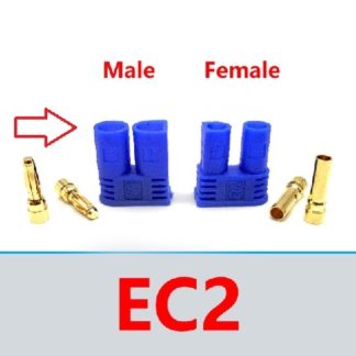 EC2 штекер, Разъем питания 2pin на кабель