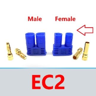 EC2 гнездо, Разъем питания 2pin на кабель