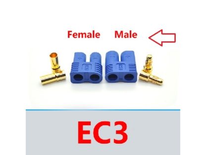 EC3 штекер, Разъем питания 2pin на кабель