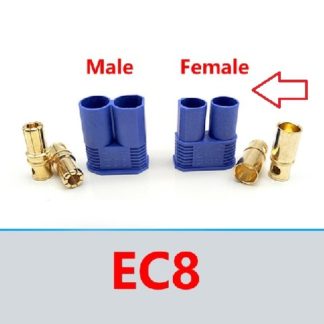 EC8 гнездо, Разъем питания 2pin на кабель