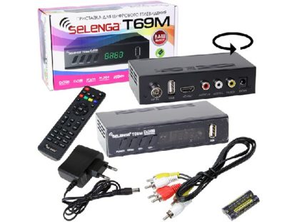 Цифровая приставка SELENGA T69M DVB-T2/DVB-C