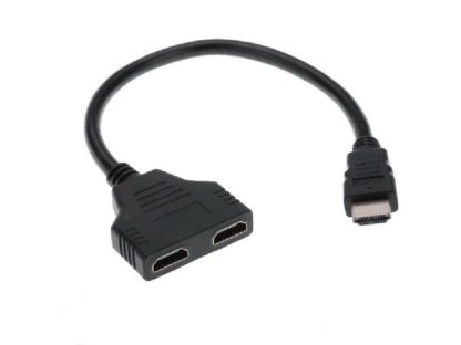 Разветвитель HDMI (штекер) — 2xHDMI (гнездо) пассивный 30см H02