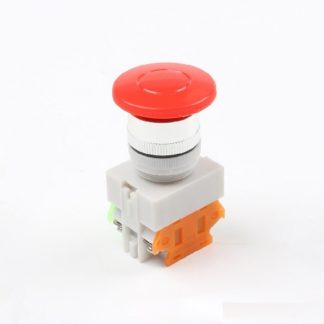 Выключатель кнопочный аварийный возвратный PBCY090, 3SA12-22E-11ZS