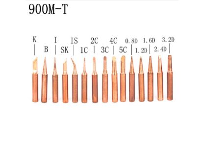 Жало 900M-T-K (топорик) медное для паяльника