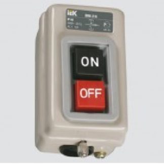 Выключатель BS211B (945-131i) (380V, 10A, 1,5kW) для бетономешалок,промстанков и др.