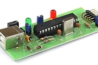 Модуль M119 (программатор для ATMEL USBasp совместимый) собранный