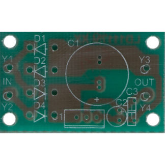 Печатная плата PCB102(нерегулируемый стабилизатор напряжения-Low drop) под сборку