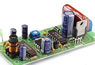 Печатная плата PCB108(емкостное реле с задержкой на выключение) под сборку