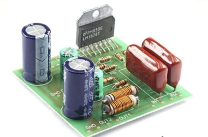 Печатная плата PCB117(УНЧ Hi-Fi LM1876) под сборку