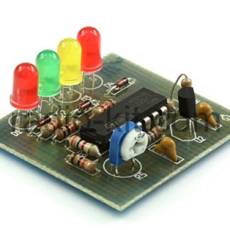 Печатная плата PCB126 ( Светодиодный индикатор уровня напряжения) под сборку