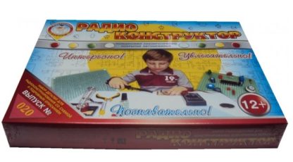 Конструктор №020. «Толщиномер лакокрасочного покрытия автомобилей» в коробке под сборку