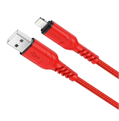 Кабель HOCO X59 Viktory Lightning(iphone) красный