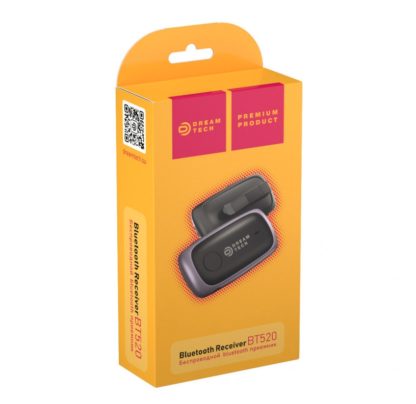 Ресивер Bluetooth BT520 (AUX,TF Card,MicroUSB) черный DREAM