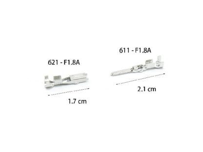 1,8 мм Гнездо  - 621-F1.8A пин автомобильный