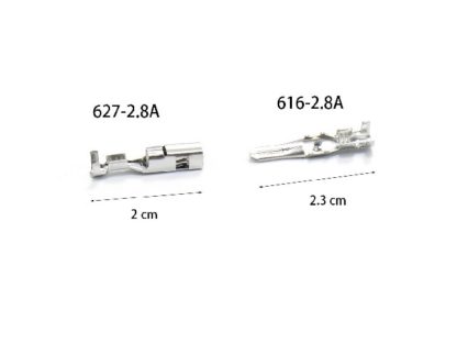 2,8 мм Гнездо  - DJ627-2.8A пин автомобильный