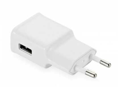 Зарядка для 2xUSB (2А) - сетевая черная