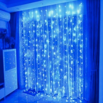 Гирлянда ШТОРА 2x2м Синий 240 LED
