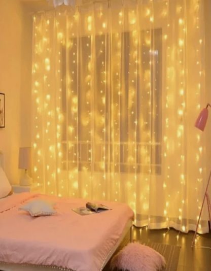 Гирлянда ШТОРА 3x2м Теплый Белый 320 LED