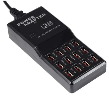 Зарядное устройство PALMEXX на 12*USB портов, 5.0V-12A, 60W