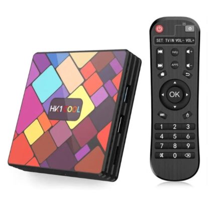 Андроид приставка TT TV BOX HK1 COOL RK3318 (4G+32G) android 9.0